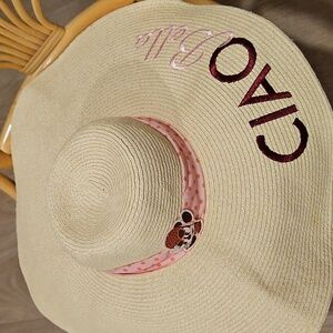 Disney Epcot World Showcase Sun Hat Ciao Bella